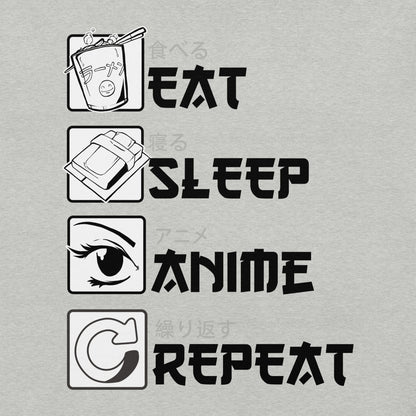 EAT SLEEP ANIME REPEAT